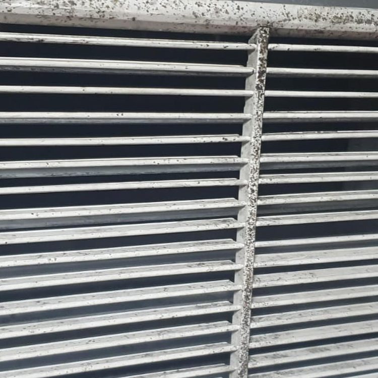 Vent grille cleaned by Dryer Vent Cleaning For You