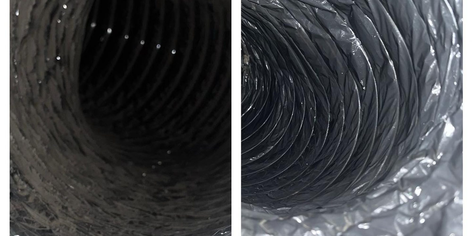 Clean air vent after a duct cleaning service